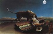 Henri Rousseau Roma s sleep oil painting on canvas